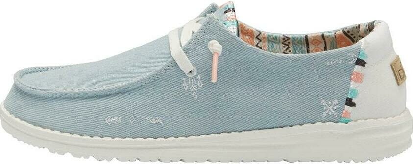 HeyDude Wendy Boho Womens Light Denim