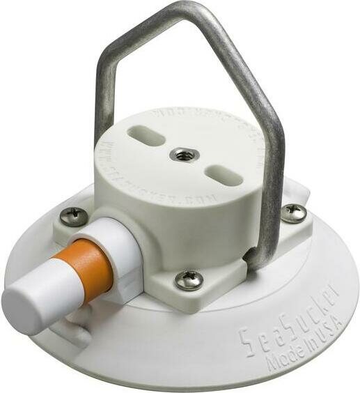 SeaSucker 4.5" SeaSucker w/ Stainless Steel D-Ring Pointed Stainless Steel D-Ring