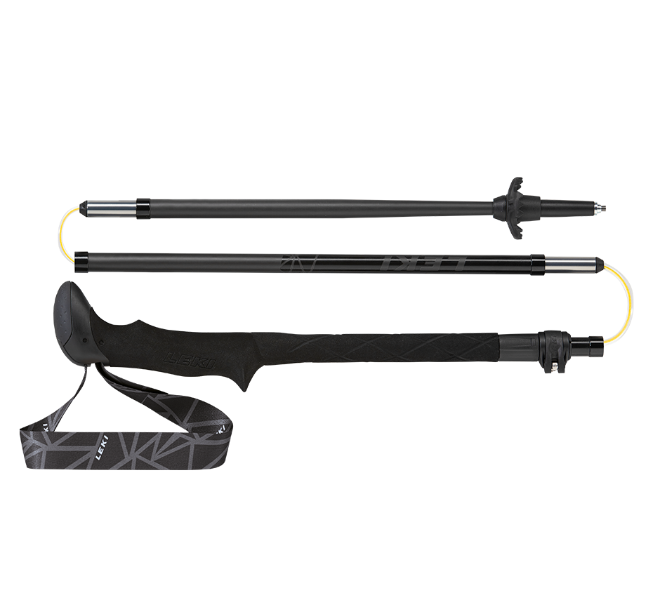 LEKI Black Series MVC Black/white