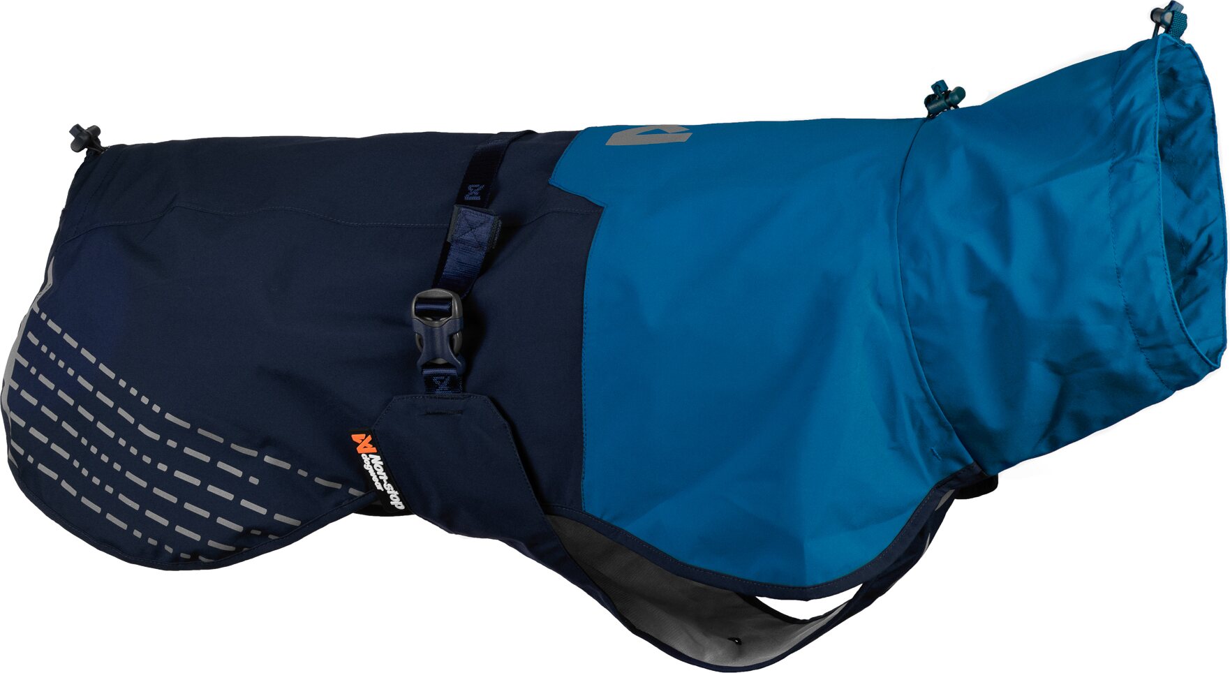 Non-stop Dogwear Fjord Raincoat Blue