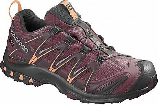 Salomon XA Pro 3D GTX Women (DIFFERENT SIZE: Right EUR 36 2/3 / Left EUR 37 1/3) Rhododendron / Wine Tasting / Cantaloupe