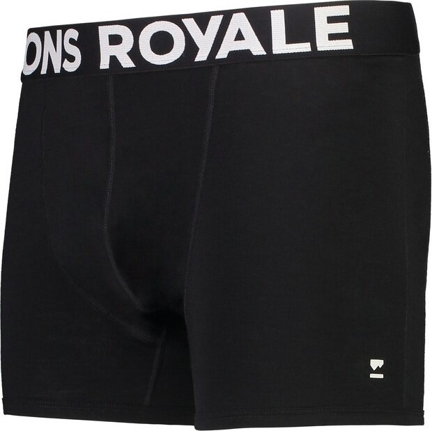 Mons Royale Hold 'Em Shorty Boxer Black