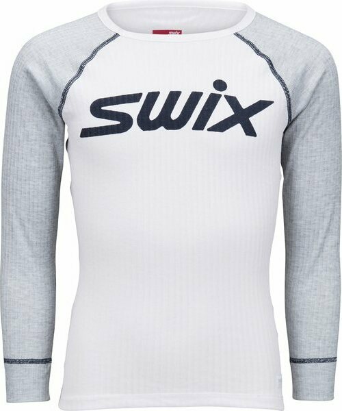 Swix RaceX bodyw LS Juniors Grey Melange