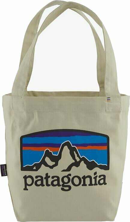 Patagonia Mini Tote Fitz Roy Horizons: Bleached Stone