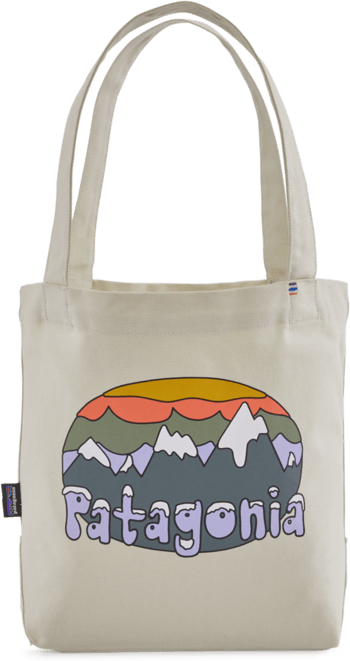 Patagonia Mini Tote Fitz Roy Flurries: Bleached Stone