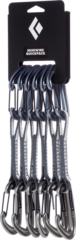 Black Diamond MiniWire Quickpack 12cm Light Gray