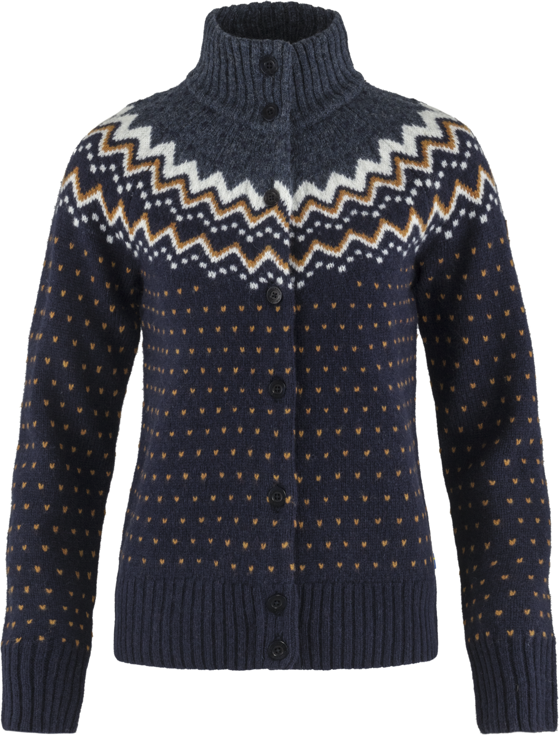 Fjällräven Övik Knit Cardigan Womens Dark Navy (555)