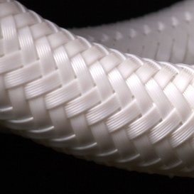 Miflex Inflation Hose, 90 cm White