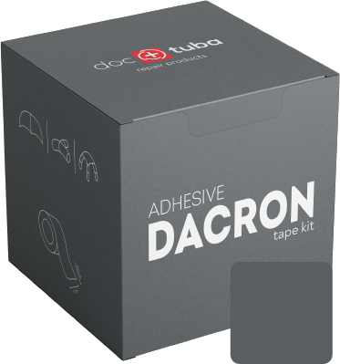 Dr.Tuba Dacron Tape Kit (150cm x 5cm) Grey