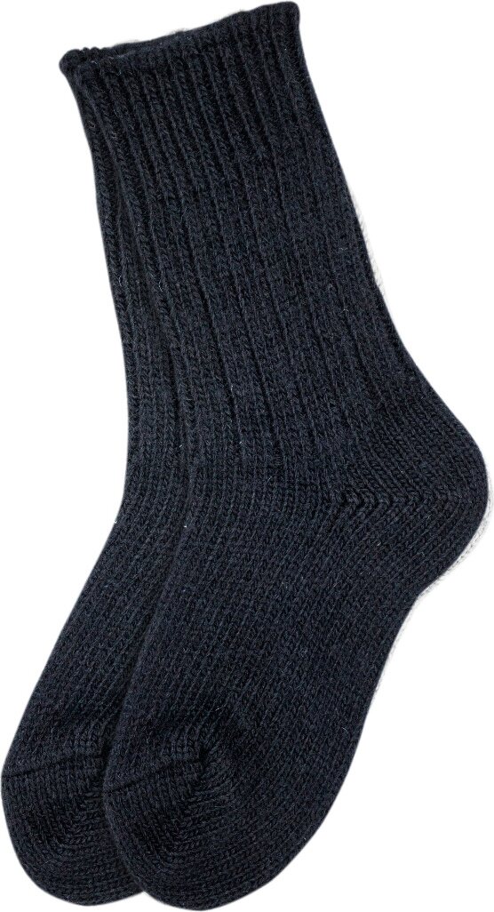 Helsingin Villasukkatehdas Finnish Woolen Socks Yönmusta