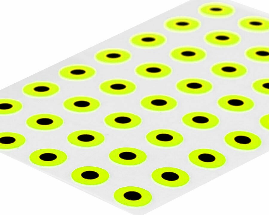 Sybai Tackle Flat Eyes Fluo Yellow