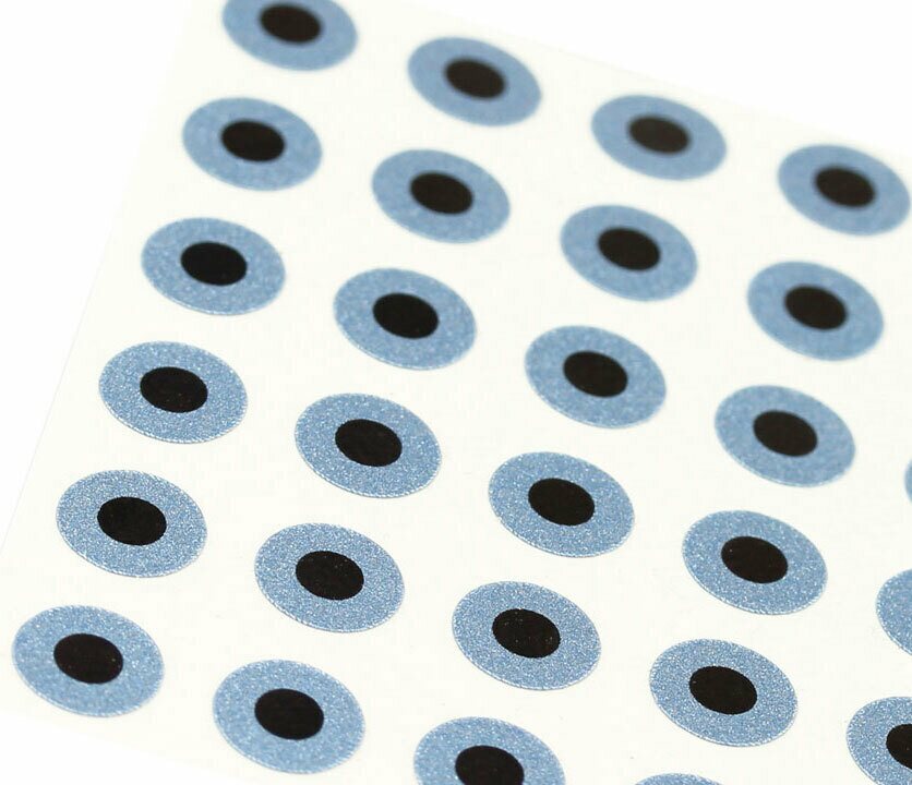 Sybai Tackle Flat Eyes Ice Blue Metallic