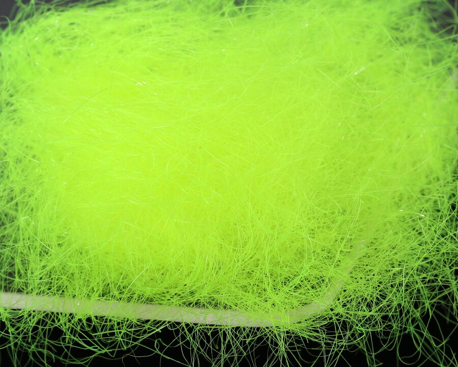Sybai Tackle Electric Dubbing Fluo Chartreuse