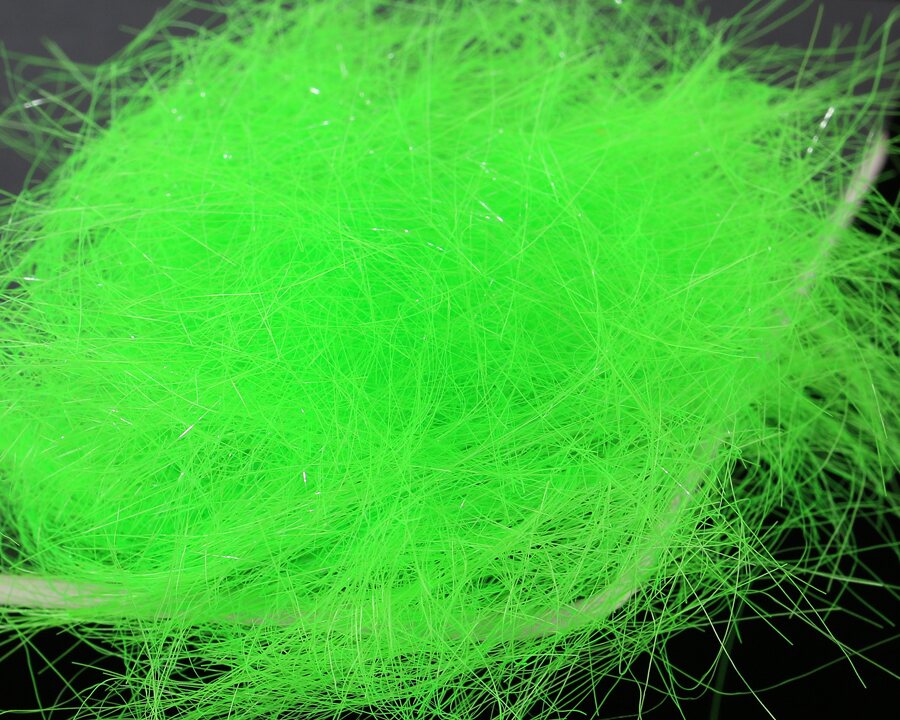Sybai Tackle Electric Dubbing Fluo Green