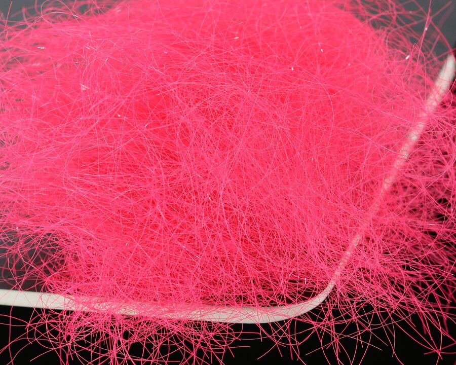 Sybai Tackle Electric Dubbing Salmon Pink