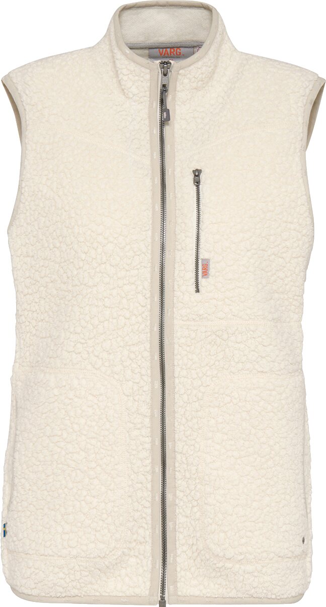 Varg Ön Fatwool Vest Womens Off White