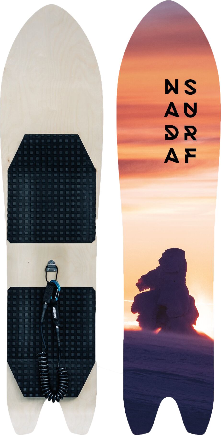 Nadasurf Fish Powderboard Kultakero