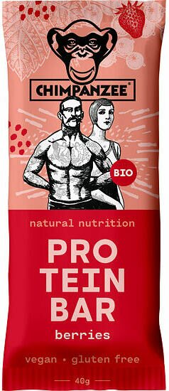 Chimpanzee Nutrition Protein Bar Berries 40g