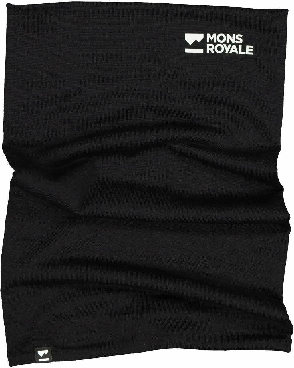 Mons Royale Double Up Neckwarmer Black