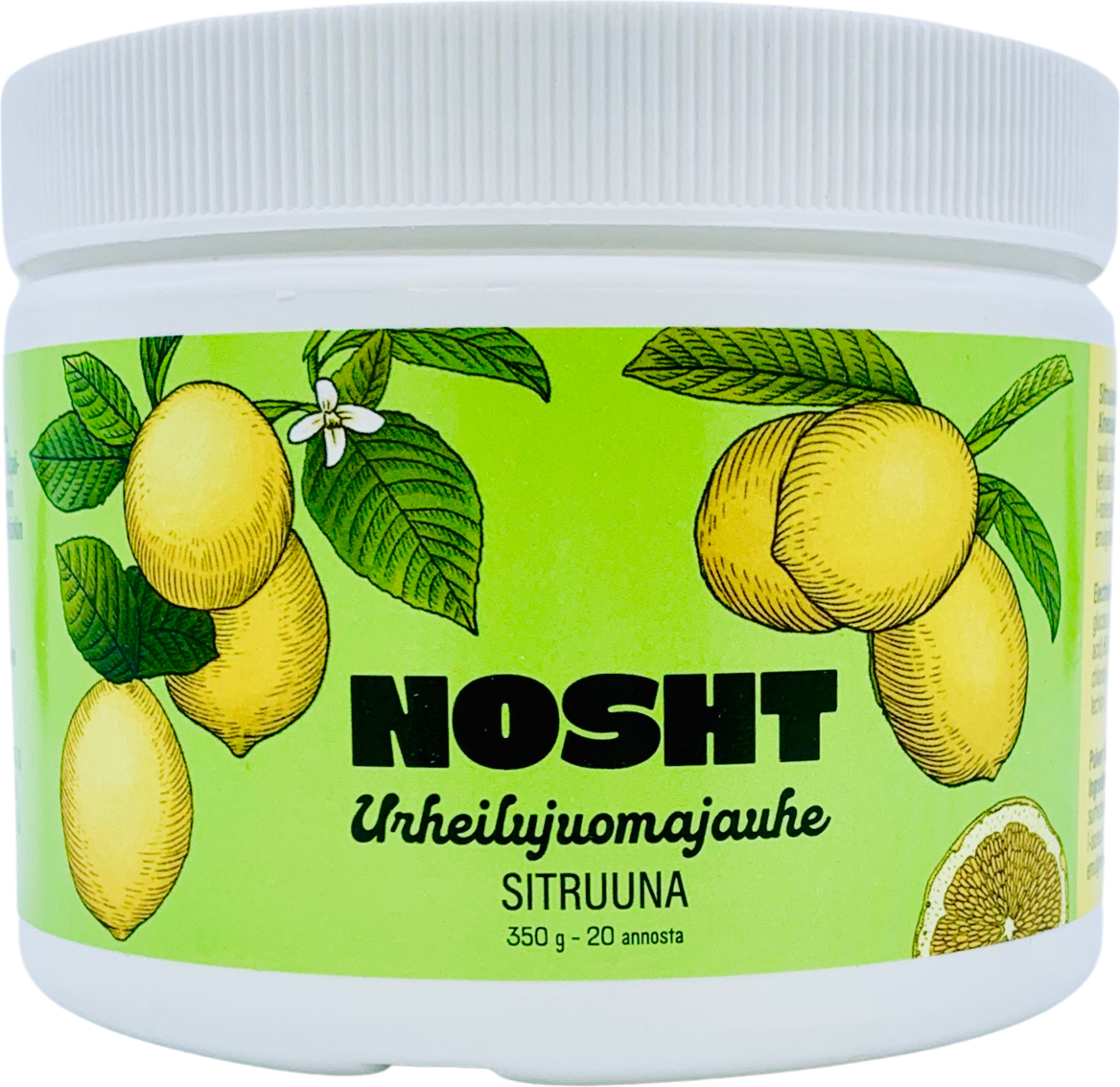 NOSHT Endurance Drink Mix Lemon