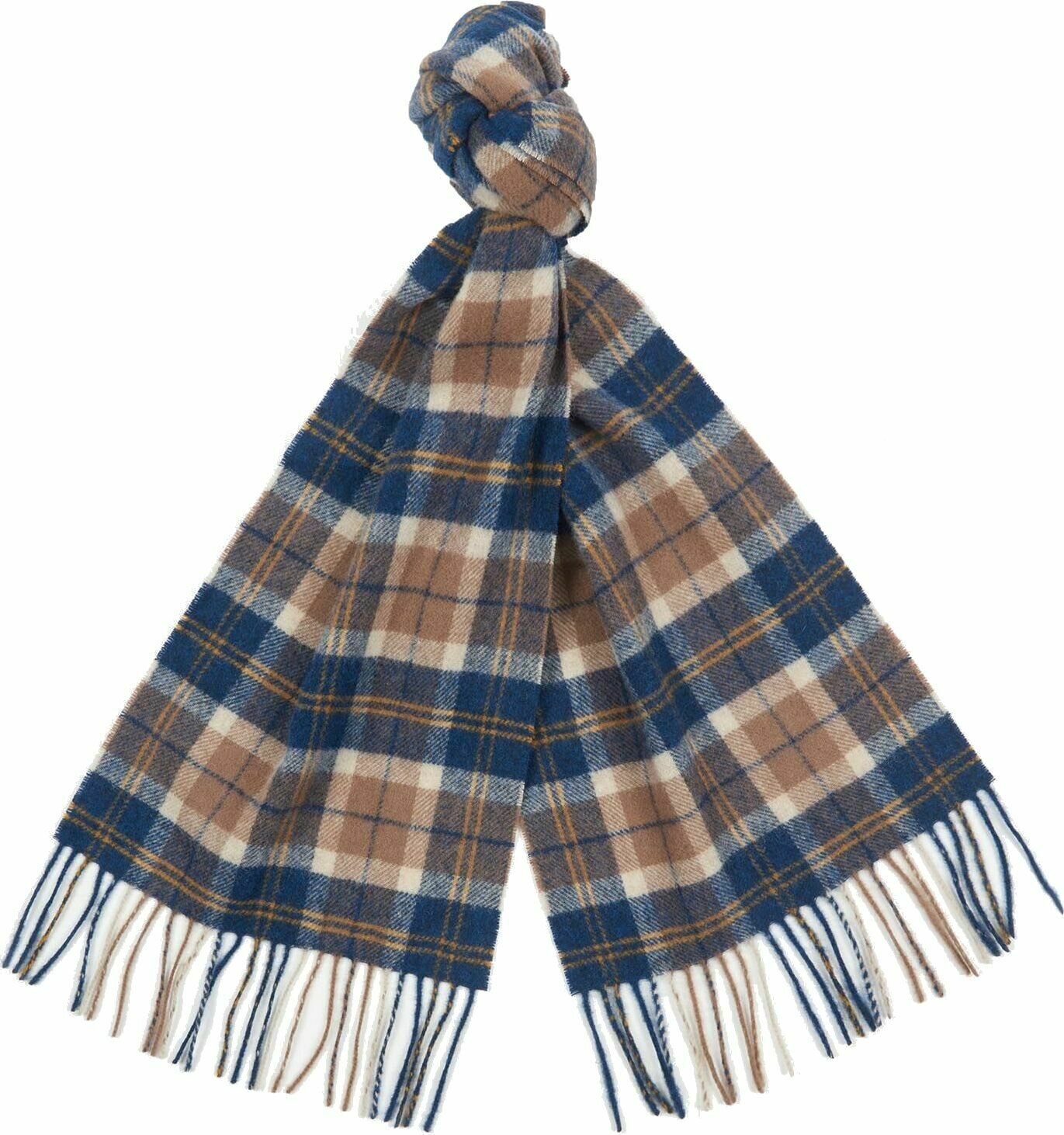Barbour Tartan Lambswool Scarf Moorland Tartan