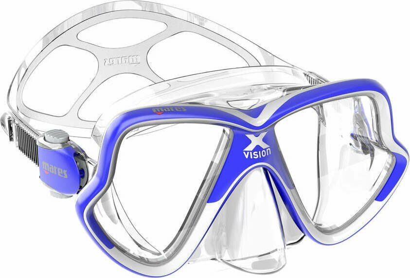 Mares X-Vision Mid 2.0 Blue White/Clear
