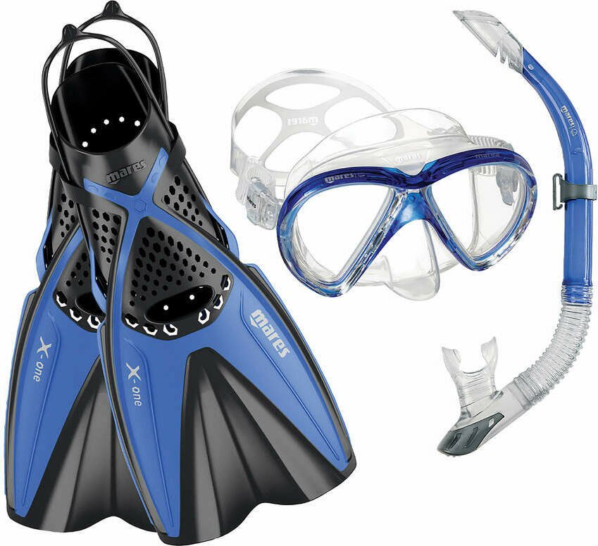Mares Set X-One Marea Blue / Black