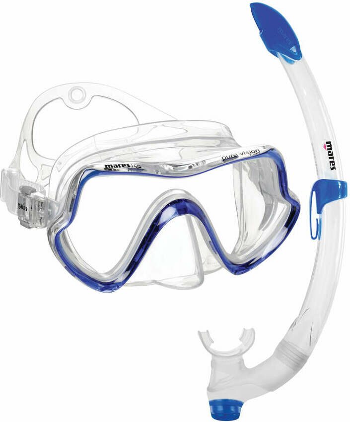 Mares Pure Vision Set Reflex Blue / Clear