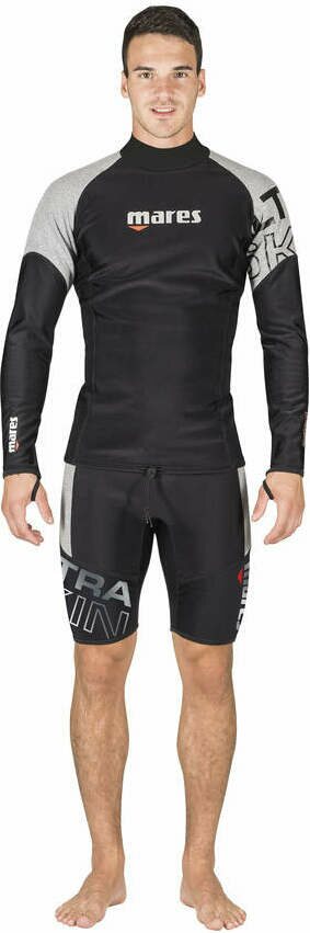 Mares Ultra Skin L/S Man Black / Grey