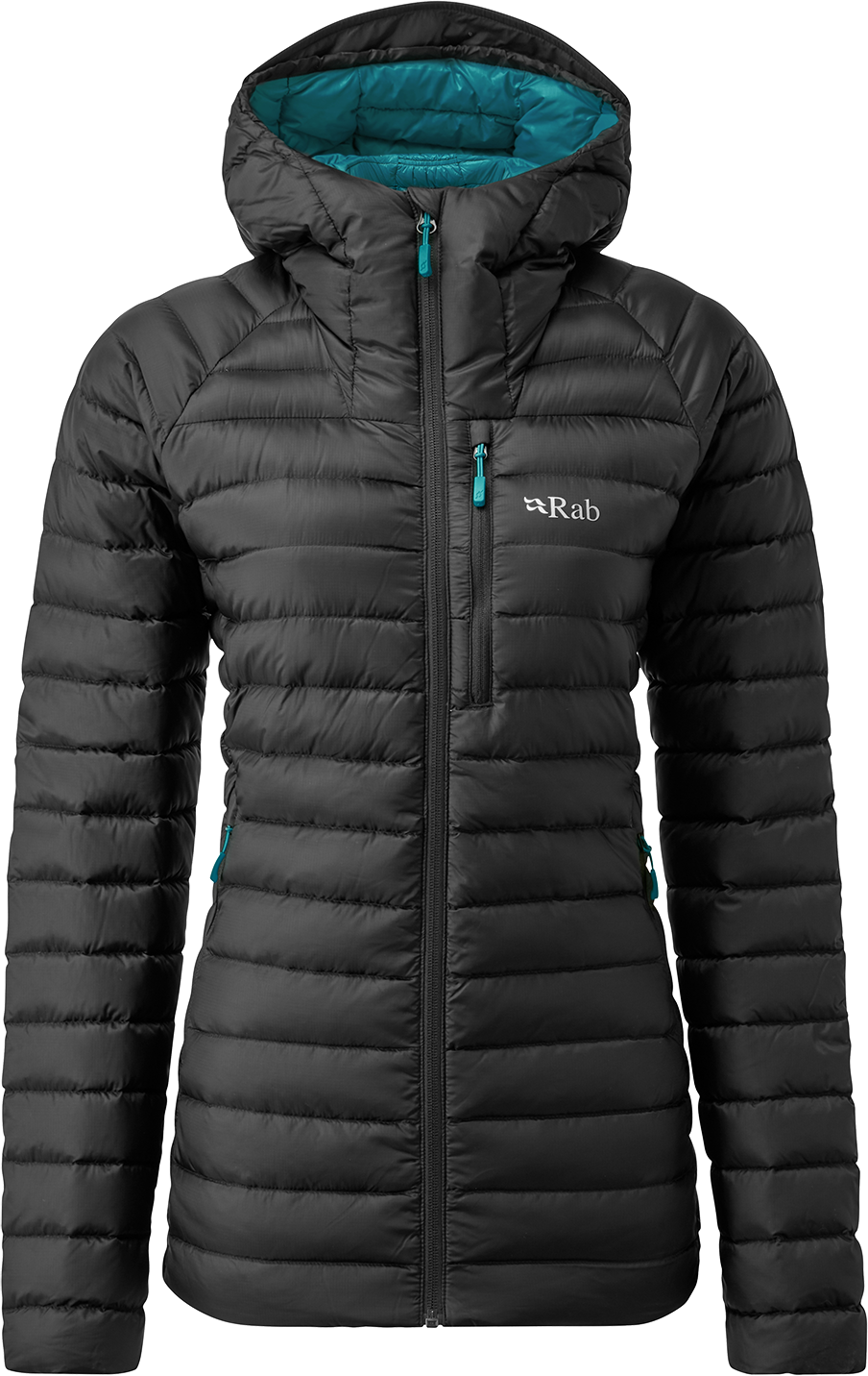 Rab Microlight Alpine Long Jacket Womens Black