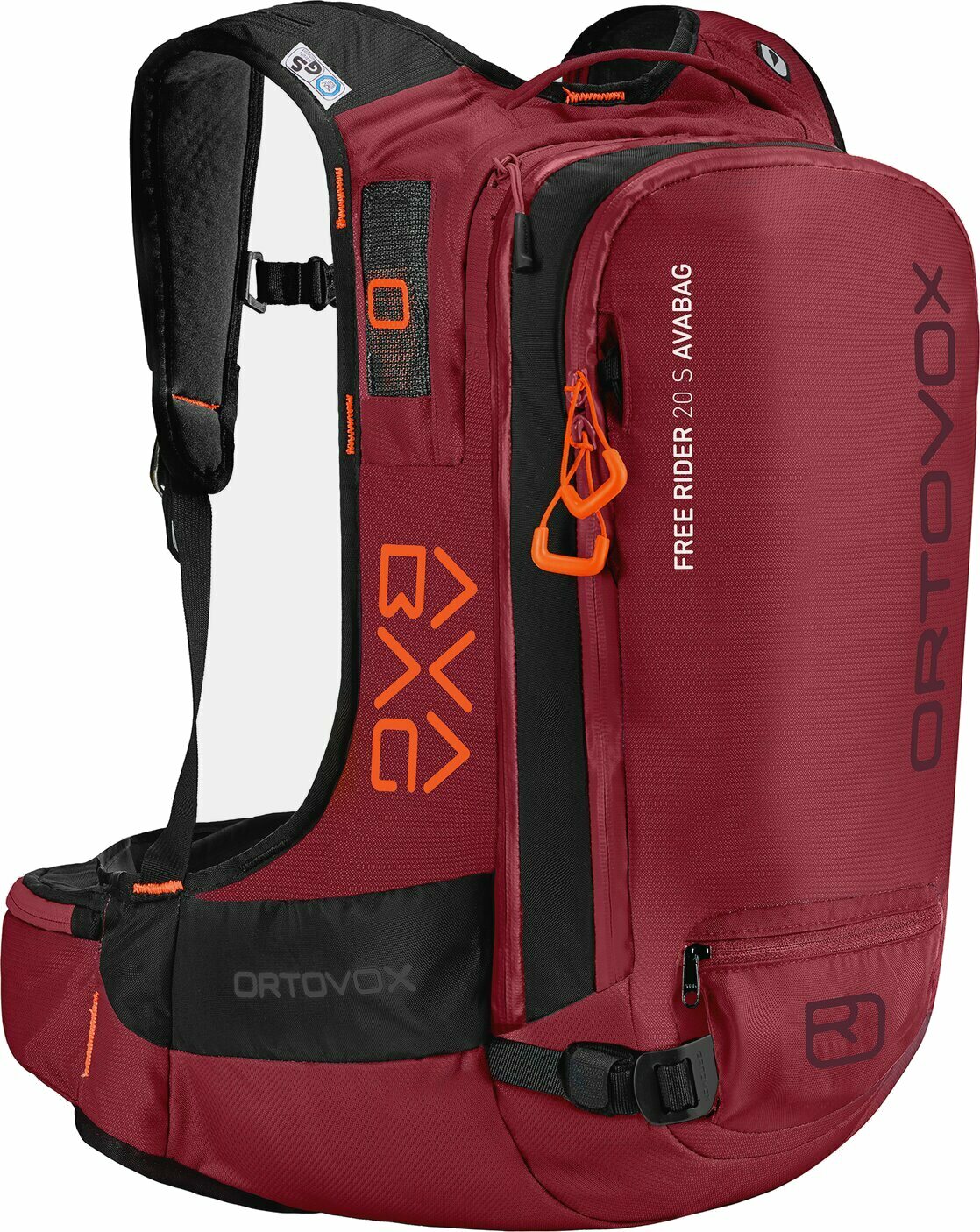 Ortovox Free Rider 20 S Avabag Kit Womens Dark Blood