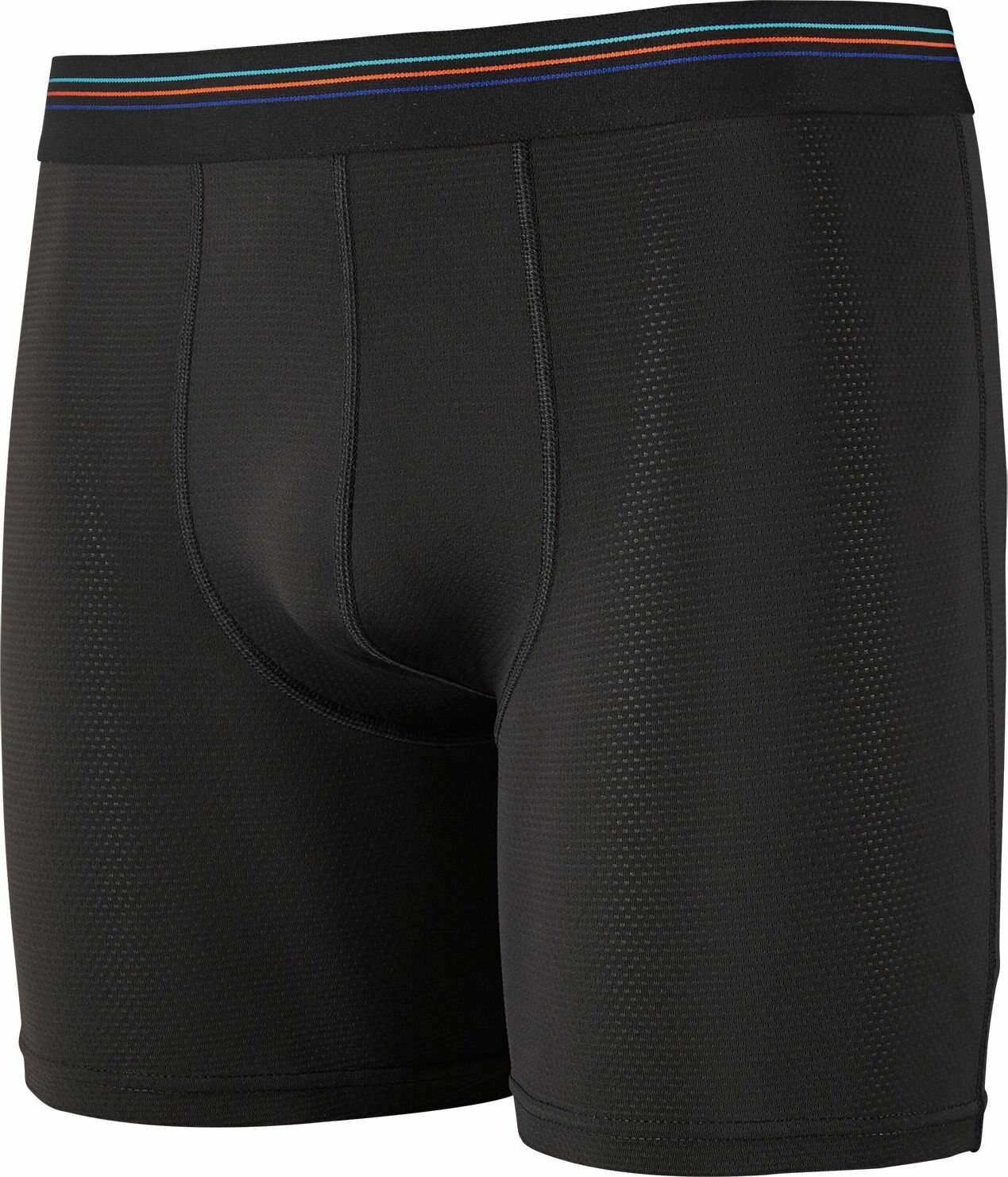 Patagonia Sender Boxer Briefs - 6 in. Mens Black