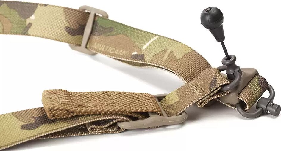 Blue Force Gear Vickers 221 Sling - RED Swivel Multicam
