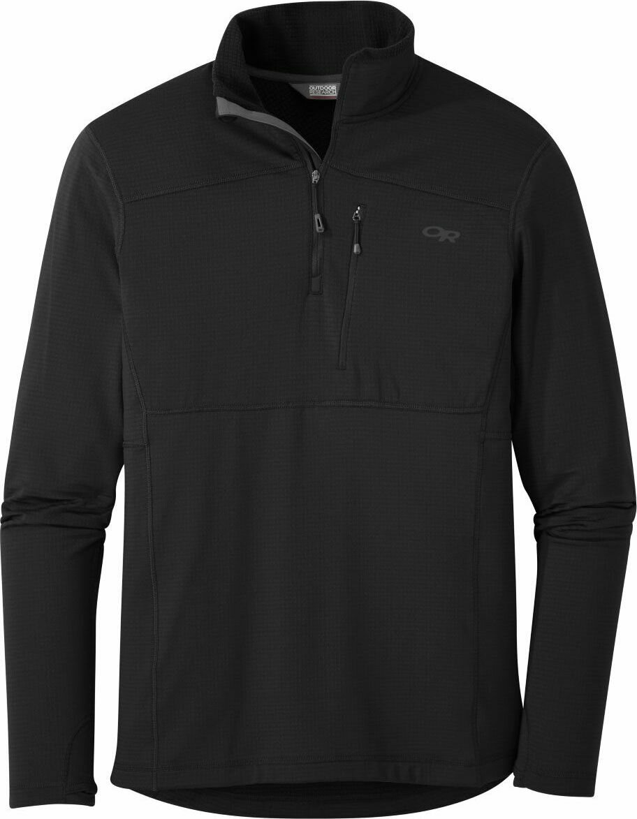 Outdoor Research Men's Vigor Quarter Zip Black