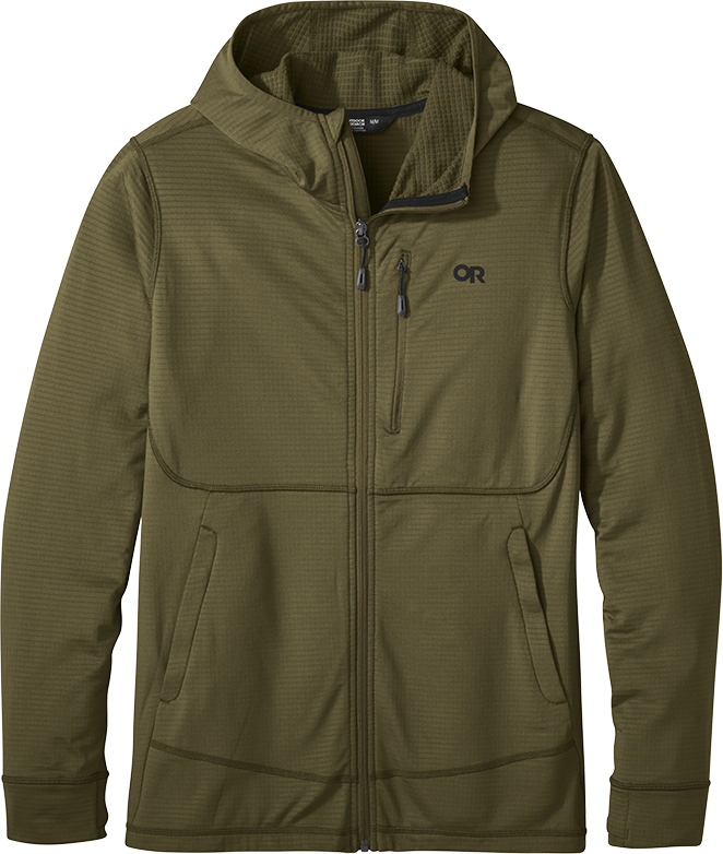 Outdoor Research Vigor Full Zip Hoodie Mens Loden