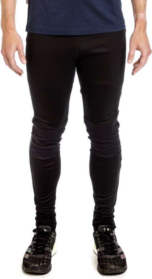 Keli Merino Wool Running Pants Unisex Black