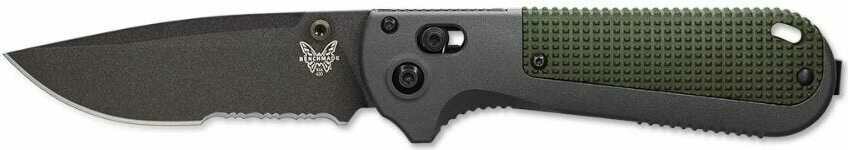 Benchmade 430BK REDOUBT™, Overland Gray & Forest Green Serrated