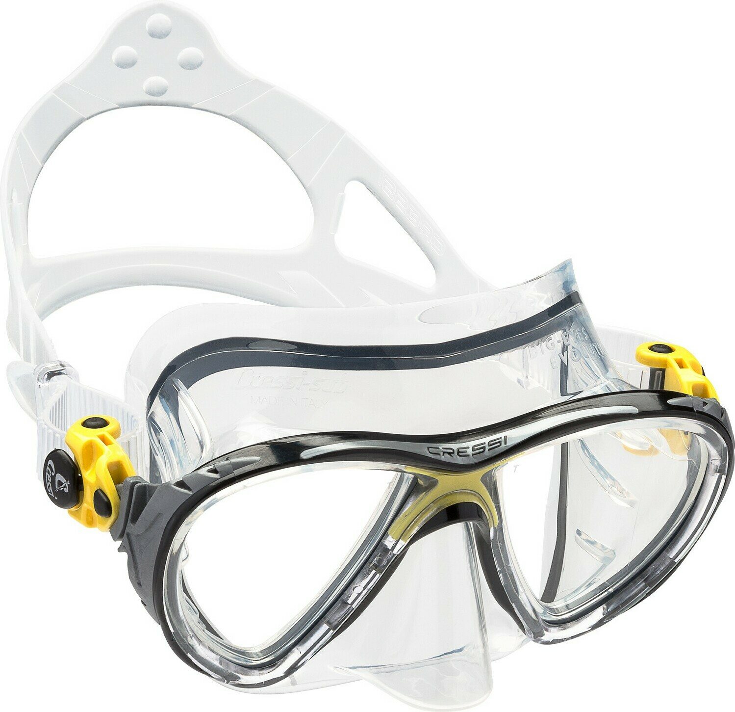 Cressi Big Eyes Evolution Clear / Yellow