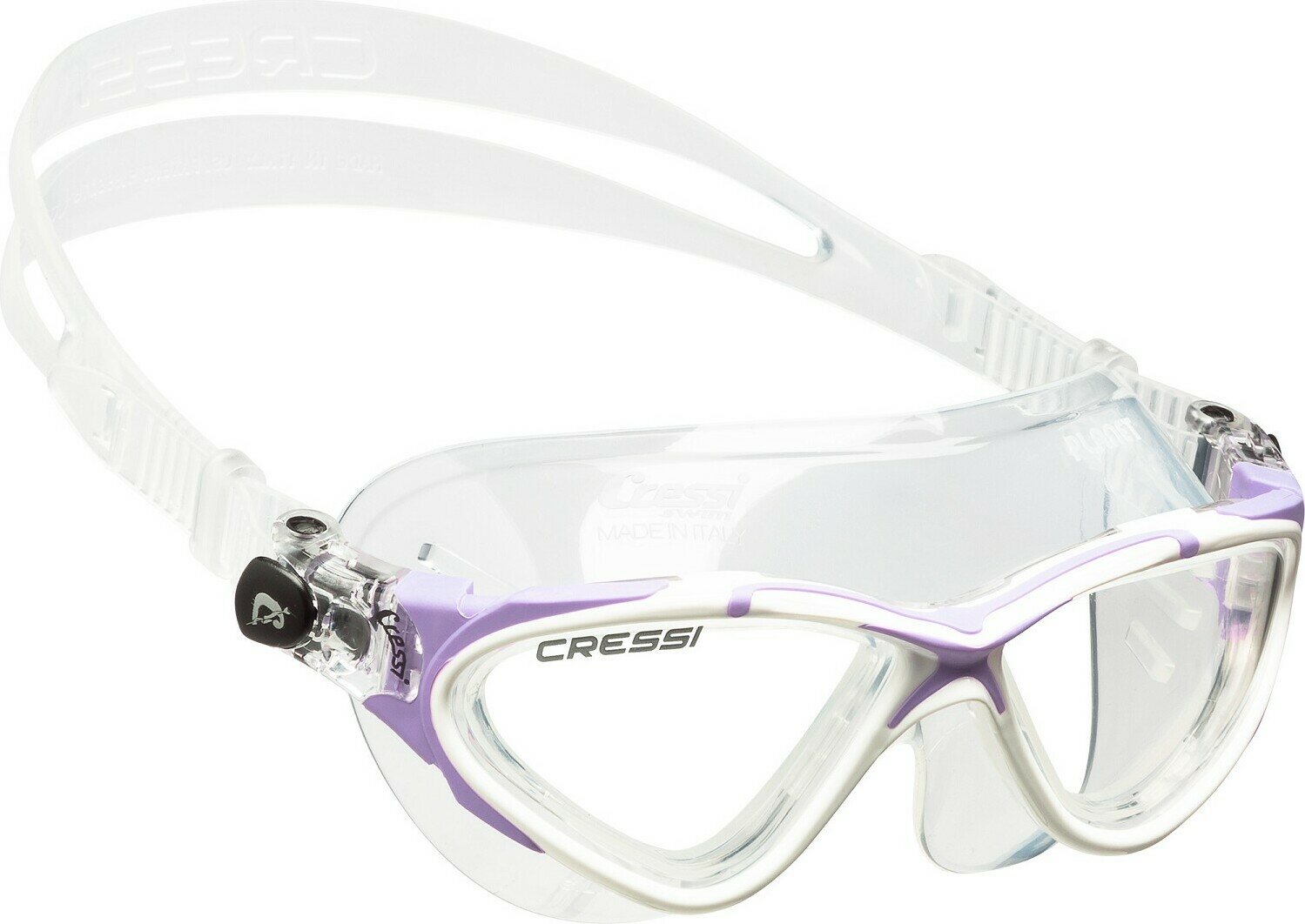 Cressi Planet Clear / White Lilac