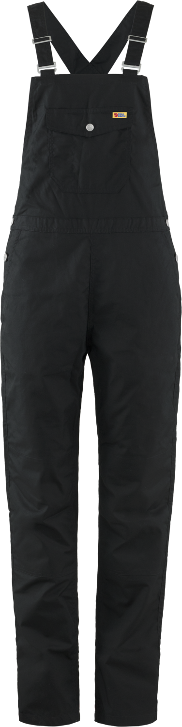 Fjällräven Vardag Dungaree Trousers Womens Black (550)