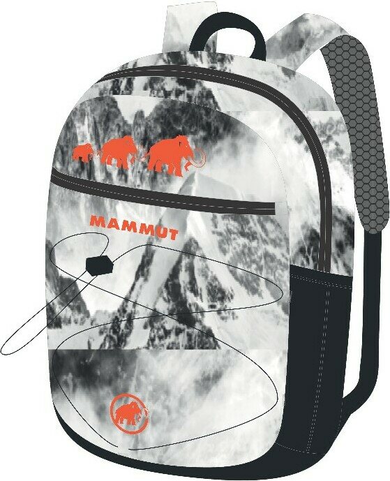 Mammut First Zip 16L TUPLA ÄLÄ KÄYTÄ! Alpine AOP - Black