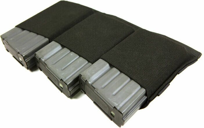 Blue Force Gear Ten-Speed Triple 308 Mag Pouch Black