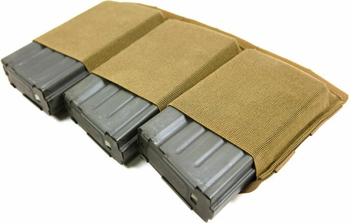 Blue Force Gear Ten-Speed Triple 308 Mag Pouch Coyote