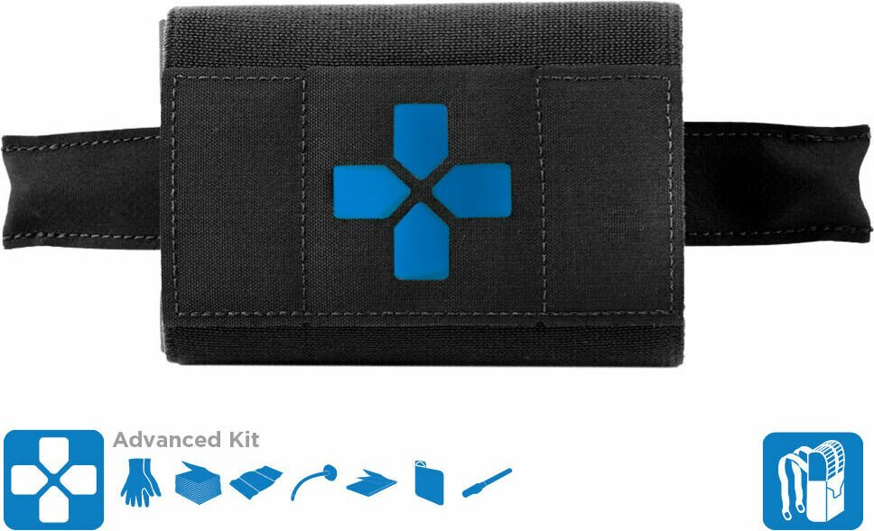 Blue Force Gear Micro Trauma Kit NOW! - MOLLE - Advanced Supplies Black