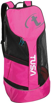 Tusa Mesh Backpack Hot Pink