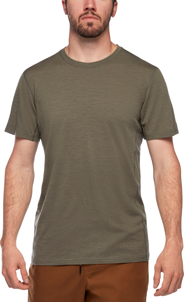 Black Diamond Flux Merino Shirt Mens Tundra