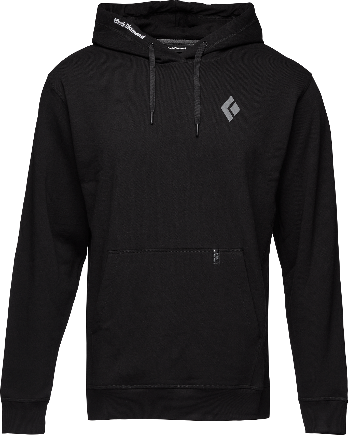 Black Diamond Mountain Badge Hoody 
Mens Black