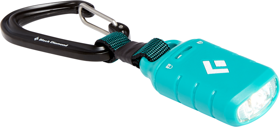 Black Diamond Ion Keychain Light Aqua Blue