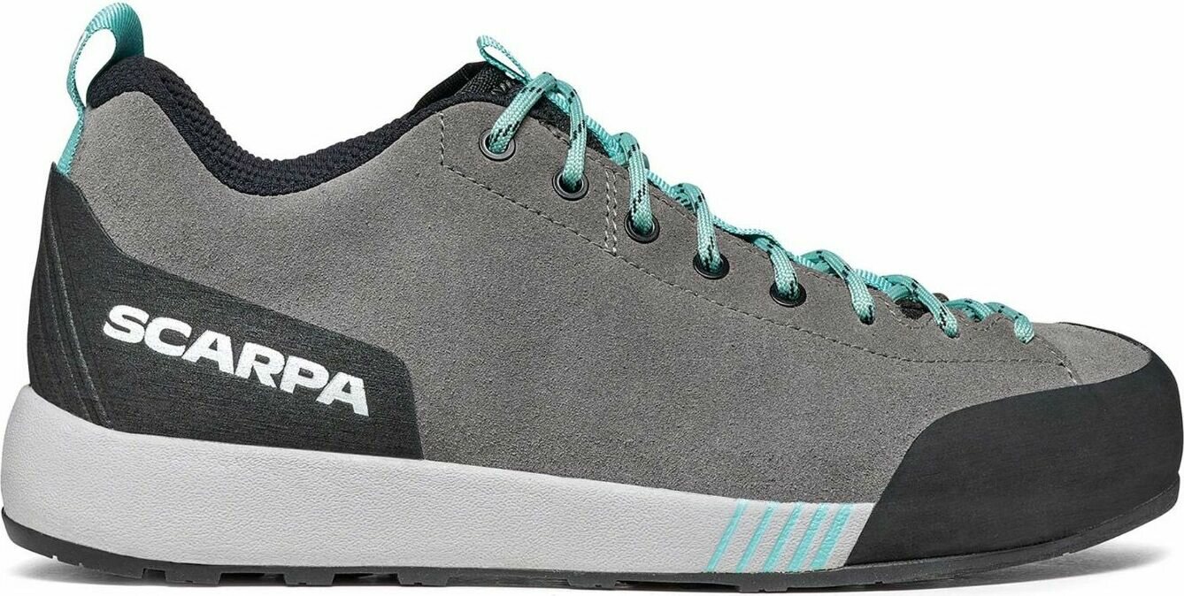 Scarpa Gecko Womens Mid Gray / Aqua