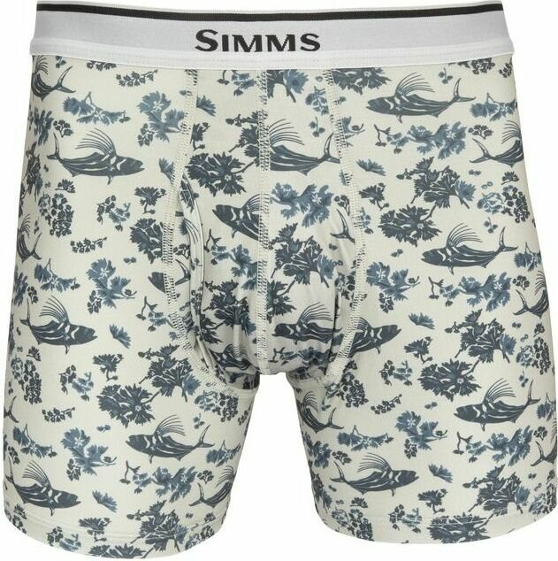 Simms Boxer Brief Rooster Fest Khaki